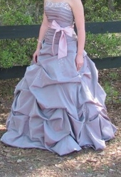 Beautiful Lavender Prom Dress