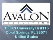 Avalon Accounting (Coral Springs,  FL) 