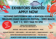Call for Artists and Craftsmen Treasure Coast Seafood Festival – Vero 