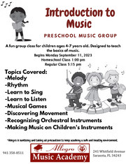 Allegro Music Academy: Introduction to Music